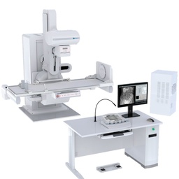 Equipo de Rayos X con Detector Dinamico mod. SLA-700PRO para Fluroscopia y Radiografia