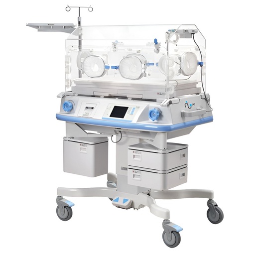 Incubadora Termica Neonatal mod. NK-2B con Elevacion Electronica y Pantalla LCD