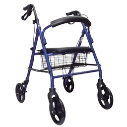 Andadera Rollator de Aluminio con Canastilla