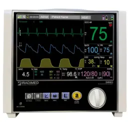 Monitor para paciente de signos vitales de 10.2" para MRI Standar, ECG, SPO2, NIBP, ETCO2
