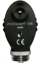 Cabezal para Oftalmoscopio PICCOLIGHT® E56 US KaWe, XH, Negro, 3.5V para MedCenter® 5000