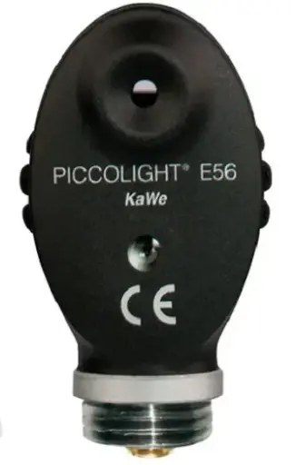 Cabezal para Oftalmoscopio PICCOLIGHT® E56 US KaWe, XH, Negro, 3.5V para MedCenter® 5000