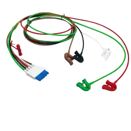 Cable de 5 derivaciones caiman para ECG, AAMI ICU