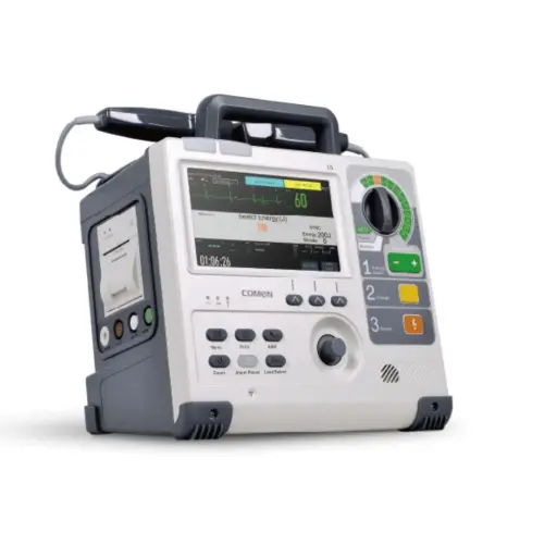 Desfibrilador Monitor de 7" Mod. S5 basico con ECG, DEA y deteccion de Marcapasos