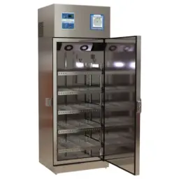 Refrigerador de acero inoxidable para banco de leche de 14 pies