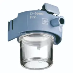 Trampa de agua D-Fend Pro azul oscuro metalizado para Anestesia caja con 10 pzas