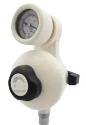 Regulador para vacío médico tipo DISS 0-200mmHg, Mod. Serie 2 