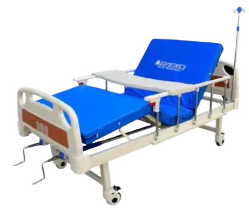 Cama manual de lujo de 2 manivelas
