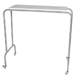 Mesa puente frontal cromada