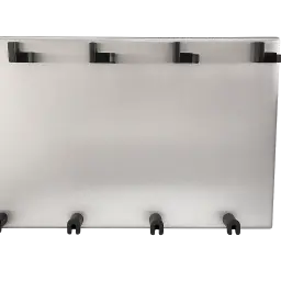 Soporte pared para endoscopio cuadruple 