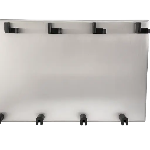 Soporte pared para endoscopio cuadruple 
