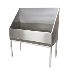 Bañera especies menores Mega, acero inoxidable T430