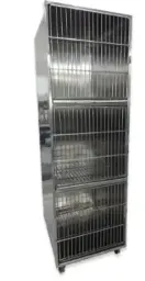 Jaula Vertical MD inoxidable T430 con rodaja