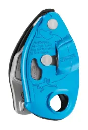Asegurador con bloqueo asistido mod. GRIGRI color azul turquesa