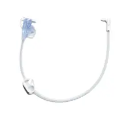Juego de extensión para alimentación continua MIC-KEY 30 cm con conector angulo recto Secur-Lok
