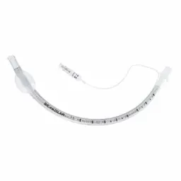 Tubo endotraqueal con globo y alma de acero tipo Murphy
