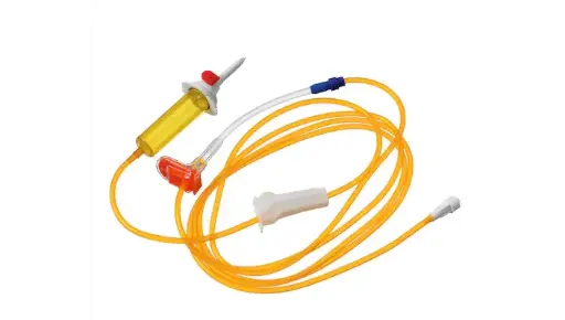 Equipo de infusion resistente a la luz GP Series 250 cm con filtro 15 µm paq c/80u.
