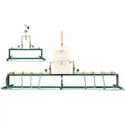Manifold automático oxigeno con línea de vida 3x3