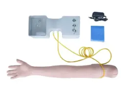 Brazo para inyección arterial avanzado con sistema de circulación