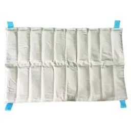 Compresa húmedo caliente de tamaño XG de 37x60 cm rellena con arena de Bentonita 