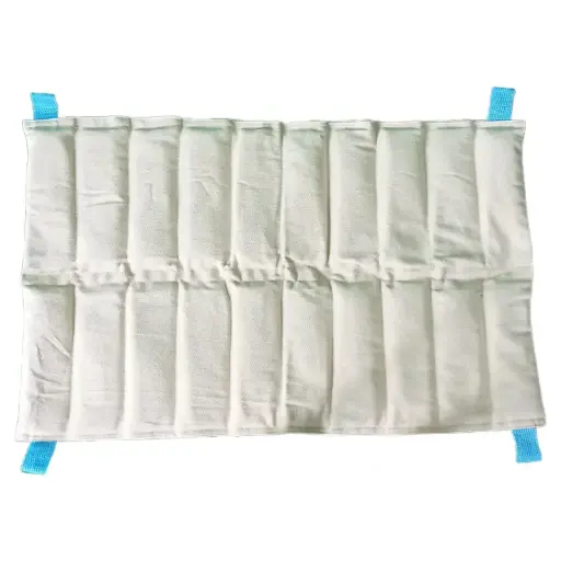 Compresa húmedo caliente de tamaño XG de 37x60 cm rellena con arena de Bentonita 