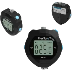 Manometro de presión Mod. PRESSAFE con alarma auditiva y visual, 0 a 100 cmH2O