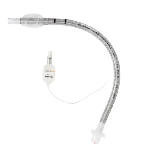Tubo endotraqueal Ventiseal reforzado sin globo c/10 piezas