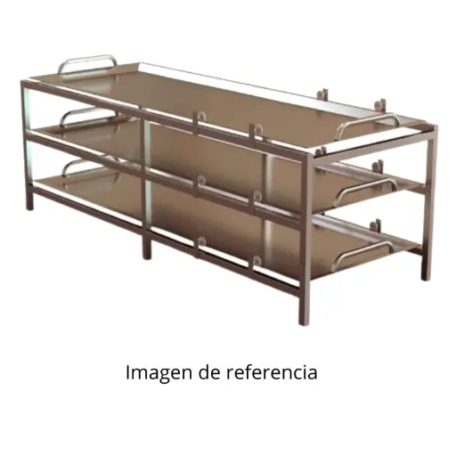 Rack para cadaveres 5 gavetas