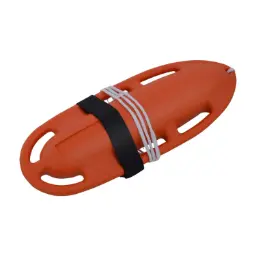Boya Salvavidas Naranja de 3 Agarraderas