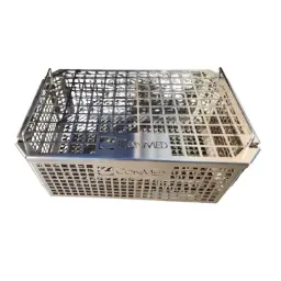 Cesta trama de corte en laser de 3/4 DIN altura 15cm 