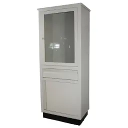 Vitrina mod. futuro de acero inoxidable cal. 20