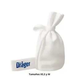 Gorro BabyFlow, desechable, tamaño M, rojo, circunferencia de la cabeza de 23 – 25,5 cm, c/5 uds.