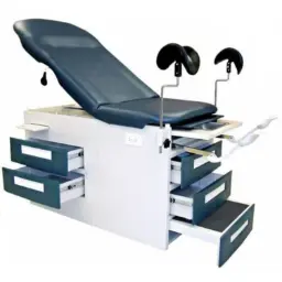 Mesa de exploracion universal neumatica con cajones de plastico Mod. Porsa