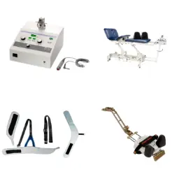Mesa de traccion cervical/toracica/lumbar con accesorios
