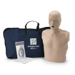 Maniqui de RCP adulto Prestan profesional con retroalimentacion Serie 2000 Piel Clara 4 Pack