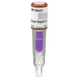 Indicador biológico para vapor súper rápido 3M™ Attest™ caja c/50pzas