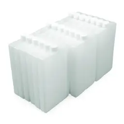 Paquete de 20 botellas refrigerantes con gel para termo de 45 litros
