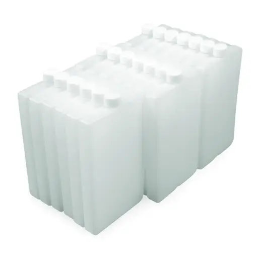Paquete de 20 botellas refrigerantes con gel para termo de 45 litros