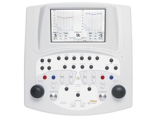 Audiometro de Diagnostico Clinico mod. Piano Plus con Impresora Termica Integrada 