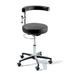 Banco clinico Ritter con respaldo 279 Air Lift color lino oscuro