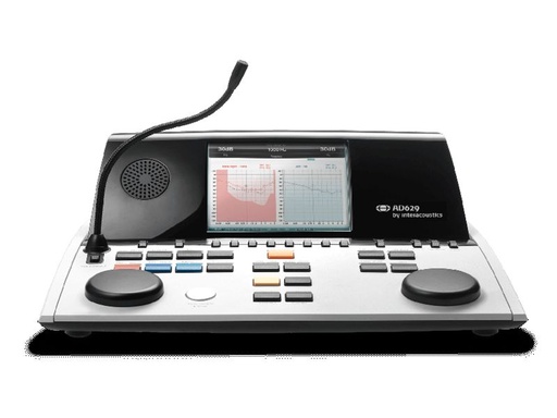 Audiómetro portátil mod. AD629E con Licencia E SYNC 