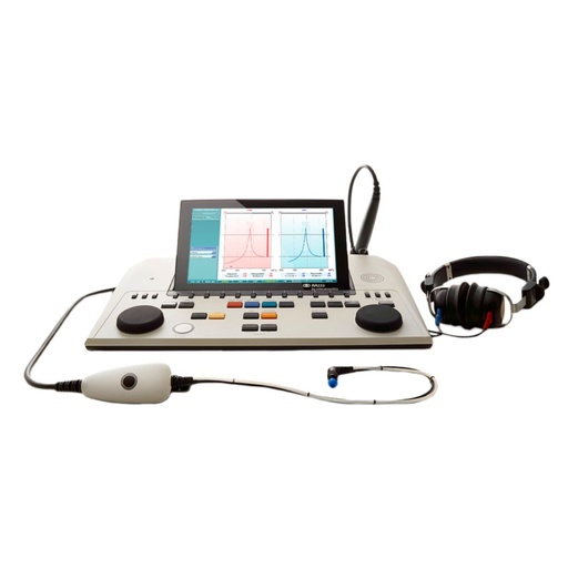 [IAC-AA222] Audiometro Timpanometro mod. AA222 para Oido Medio con Sonda Clinica y Licencia SYNC