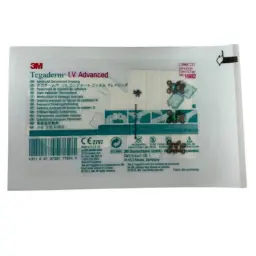 Aposito Tegaderm IV advance pediatrico 5x5.7cm caja c/100pzs