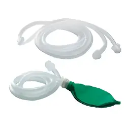Circuito de anestesia pediatrico Ventstar sin latex, desechable, sin luer lock, 1.5m/1.1m caja c/25pzs