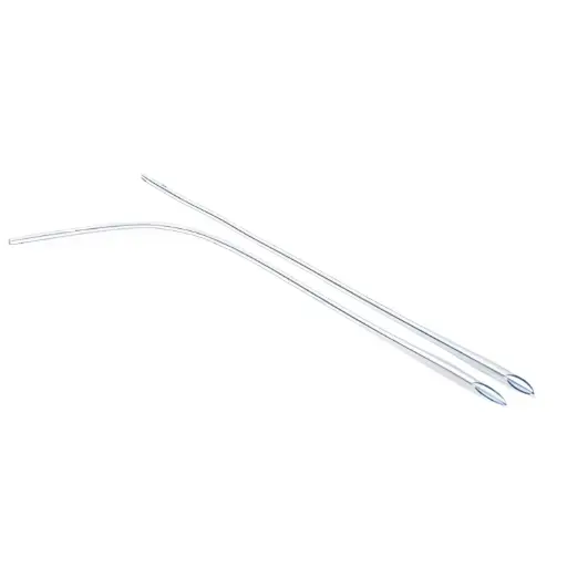 Cateter toracico recto de pvc termo sensible radiopaco 20Fr 20" 51cm caja c/10pzs