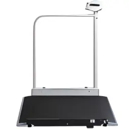 Bascula electronica 676 para silla de ruedas con software, impresora y computadora