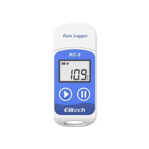Registrador de datos de temperatura RC-5+ (descarga de datos manual)
