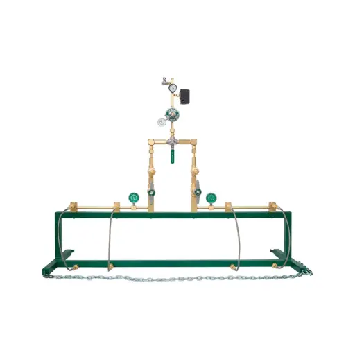 Manifold manual con linea de vida CO₂