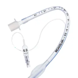 Tubo endotraqueal oral con globo y ojo Murphy