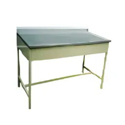 Mesa alta de 90cm con respaldo